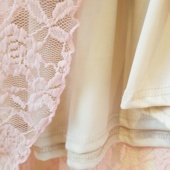NWT Lace light pink Lola Skirt - Picture 4 of 8